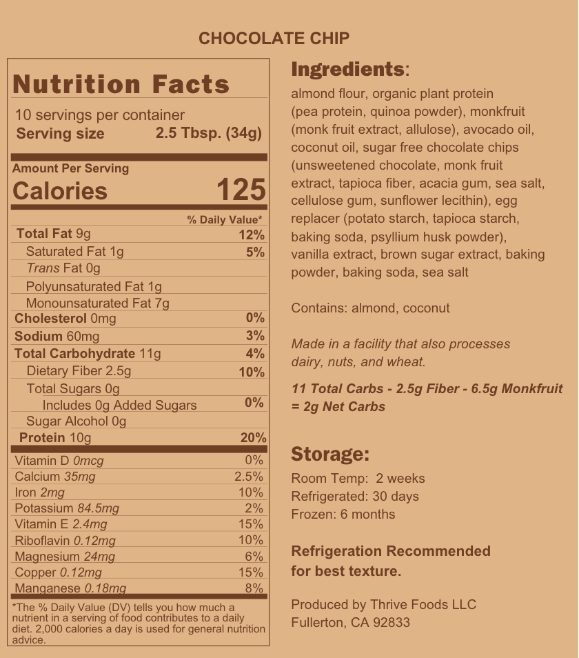 Chocolate Chip, 12oz